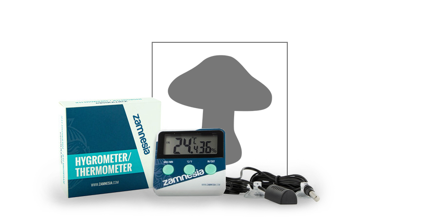 Hygromètre / thermomètre de champignon magique Hygromètre / thermomètre de champignon magique