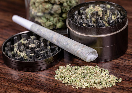 Inhalation du cannabis