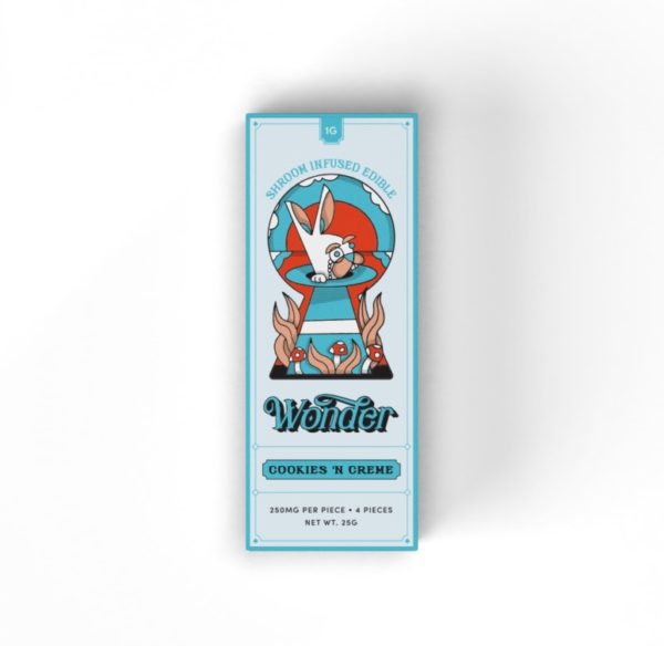 Barre de chocolat wonder psilocybine.