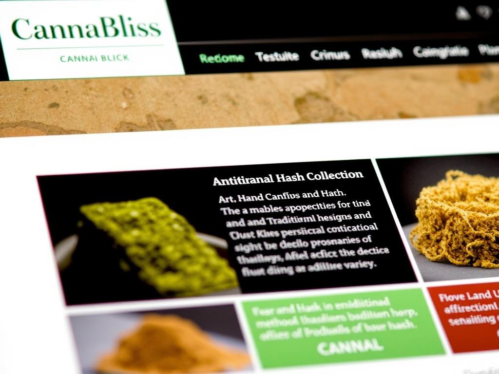 Collection de hash artisanal sur CannaBliss