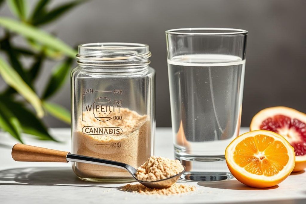 Poudre soluble infusée au cannabis pour boissons personnalisées, tendance 2025