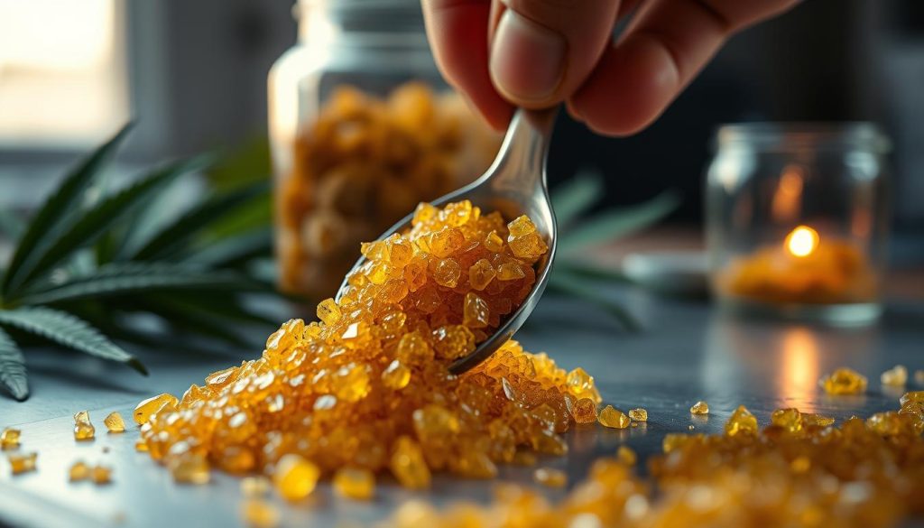 feuilles de cannabis